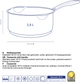 Ковш Kela Flavoria 20 см 2.6 л (10183k) - изображение 4