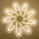 Люстра светодиодная потолочная LUMINARIA LORENA 150W 9R 810/50 APP WHITE 220V IP20, LED светильник с пультом ДУ Б/В - изображение 3