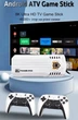Смарт ТБ Приставка K8 PRO Android 12.1 + Game Box 2/16 Quad-core H313 1080P Full HD, Ultra HD (8K 30-60Hz) Original White - зображення 6