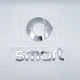 Емблема логотип Smart (хром, глянець) - зображення 2