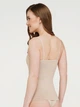 Майка нательная женская Giulia Camisole S/M Бежевая (4823116912175) - изображение 3