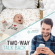 Видеоняня Baby Monitor SM-24+гибкий держатель, беспроводная радионяня с портативным дисплеем и измерением температуры Поворотная радионяня с энергосберегающим режимом - изображение 8