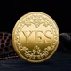 Сувенирная подарочная монета Yes/No (Да/Нет), монета для принятия решений, сувенир, в чехле-капсуле, золото - изображение 1
