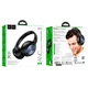 Наушники HOCO Young BT headphones W54 |BT5.4, ANC, AUX, USB-C, 30h| черные - изображение 3