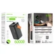 УМБ Borofone Magnifico fully compatible power bank BJ66B 60000mAh |2USB/Type-C, PD/QC, 22.5W| чорний - зображення 8