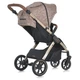 Детская прогулочная коляска EL CAMINO DYNAMIC PRO Special Beige ME 1053G-2 , коляска-книжка всесезонная капучино - изображение 6