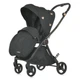 Дитяча прогулянкова коляска EL CAMINO ME 1078 VERSA Clover Black , коляска-книжка всесезонна чорна - зображення 6