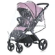 Детская прогулочная коляска EL CAMINO DYNAMIC PRO ME 1053-3 Mauve Pink , коляска-книжка всесезонная фиолетовая - изображение 7