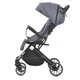 Дитяча коляска прогулянкова сіра Bambi M 5727 FLASH Gray, коляска-книжка - зображення 3