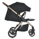 Детская прогулочная коляска EL CAMINO DYNAMIC PRO Special Black ME 1053G-2 , коляска-книжка всесезонная ЧЕРНАЯ - изображение 4