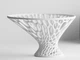 Ваза для фруктов Voronoi 25 см белая - изображение 4