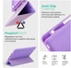 Чехол для планшета ArmorStandart Smart Fold Pen для Xiaomi Redmi Pad Pro/Poco Pad с креплением для стилуса Light Purple (ARM81432) - изображение 7