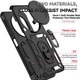Протиударний броньований чохол із захистом камери для Xiaomi Redmi 14c та Poco C75 Armor Case Keysion black - изображение 15