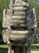 Тактический военный рюкзак 110л Cordura 1200D водонепроницаемый с системой MOLLE Пиксель - изображение 7