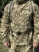 Тактический военный рюкзак 110л Cordura 1200D водонепроницаемый с системой MOLLE Пиксель - изображение 10