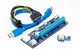 Райзер 6 pin v006C USB 3.0 PCI-E 1X - 16X Riser для відеокарт 60см 77187 - изображение 2