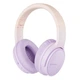 Накладные Беспроводные Bluetooth Наушники Proove Tender Purple Bluetooth-гарнитура |300 mAh, 18 ч, iOS/Android/Windows, Type-С| Фиолетовый - изображение 4