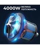 Циклонний Професійний пилосос 4000W для сухого прибирання SOKANY SK-13007 з мішком 28 л Сталевий - зображення 8