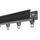 Електрокарниз для штор LIVOLO з WiFi та пультом, кутовий 90°, одностороннє відкривання чорний (VL-SHQ011C1-BP) - зображення 4