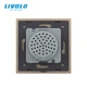 Bluetooth колонка Livolo золото скло (VL-C7-FCF-2AP) - зображення 5
