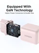 Сетевое зарядное устройство UGREEN X512 USB-C 20W PD3.0 QC4.0 GaN Fast Charger Pink (55556) - изображение 8
