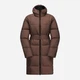 Пуховик зимний женский Jack Wolfskin Frozen Lake Coat W 1206132_5165 M Коричневый (4064993904239) - изображение 7