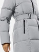 Пуховик зимний женский Jack Wolfskin Frozen Lake Coat W 1206132_6315 XS Серый (4064993904079) - изображение 4