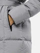 Пуховик зимний женский Jack Wolfskin Frozen Lake Coat W 1206132_6315 XS Серый (4064993904079) - изображение 5