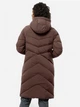 Пуховик зимний женский Jack Wolfskin Marienplatz Coat W 1206971_5165 XS Коричневый (4064993844528) - изображение 2