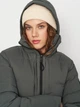 Пуховик зимний короткий женский Jack Wolfskin Wandermood Down JKT W 1207321_4136 XS Серый (4064993902815) - изображение 5