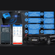 Автомобильный сканер - детектор NEXAS NexLink OBD / ОБД II автосканер с Bluetooth для диагностики автомобиля и мотоцикла, синий (97787563) - изображение 3
