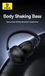 Бездротові навушники з шумозаглушенням Baseus Bass 30 Max (black) - зображення 5