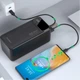 Повербанк Choetech 50000mAh с быстрой зарядкой PD 22.5W + QC3.0, USB-C, 2xUSB-A, Черный - изображение 5