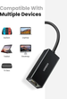 Зовнішня мережева карта / Мережевий адаптер Ugreen CR111 100mbps Ethernet LAN RJ45 (20256) - зображення 3