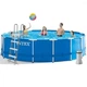 Каркасный круглый бассейн Intex 457х122 см 16805 л синий (28242) - изображение 2