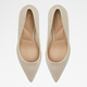 Жіночі човники ALDO 13738894-280 37.5 (7US) 23.8 см Бежеві (58822832095) - зображення 5