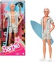 Кукла Barbie The Movie Ken Кен в пляжном комплекте с доской для серфинга (HPJ96) - изображение 1