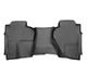 Коврики в салон Kia Soul 2015-2019, electric, с бортом, задние, черные, Weathertech 4411162 - изображение 1