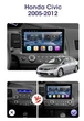 Штатна Магнітола Honda Civic 4D 2005-2011 4/64 8 ядер XYAuto 4G DSP CarPlay на Android (М-ХСв-10-М4) - зображення 5
