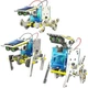 Конструктор робот детский Solar Robot 2115 14 в 1 на солнечной батарее игрушечный трансформер развивающий игровой набор для ребенка - изображение 8