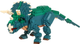 Klocki Nanoblock deluxe triceratops 930 elementów (4972825223857) - obraz 3