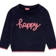 Кофта Lupilu светр джемпер дитячий для дівчинки Love 110-116 см (4-6 років) синій - зображення 1