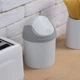 Ведро для мусора 1.6 л круглое с крышкой пластиковое серое MVM BIN-10 1.6L GRAY - изображение 10