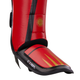 Захист гомілки та стопи для кікбоксингу Century Shin Guard C-GEAR Integrity WAKO (117731-903) Red Youth - зображення 6