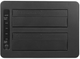 Stacja dokująca Delock USB Type-C 10 Gbps Docking Statio dla 2 x SATA HDD/SSD Black (4043619639571) - obraz 3