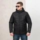 Мужская куртка демисезонная большого размера UF-Fashion 65-CKF 64 черный - изображение 1