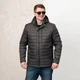 Чоловіча демісезонна куртка великого розміру UF-Fashion 65-CKF 60 графітовий - зображення 1