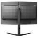 Монітор 27" Philips 27M2C5500W, QHD, VA, вигнутий, 240Hz, 0,5ms, 2x HDMI, 2x DP, USB-hub, HAS, сірий - зображення 3