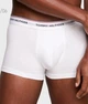 Набір чоловічих трусів боксерів TOMMY HILFIGER PREMIUM ESSENTIALS 3 шт, розмір, XL, білі, сірі та чорні. - зображення 2