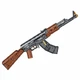 Конструктор детский штурмовая винтовка AK-47 автомат на 1366 деталей (77005) - изображение 4